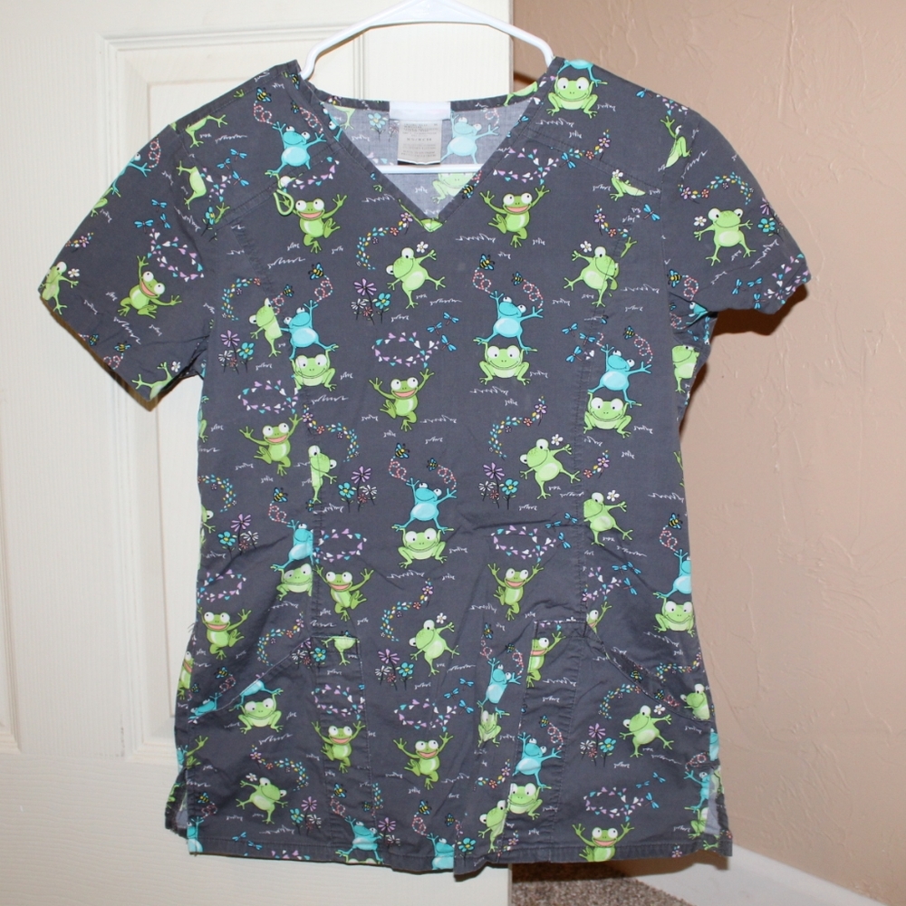 SCRUB TOP XSM